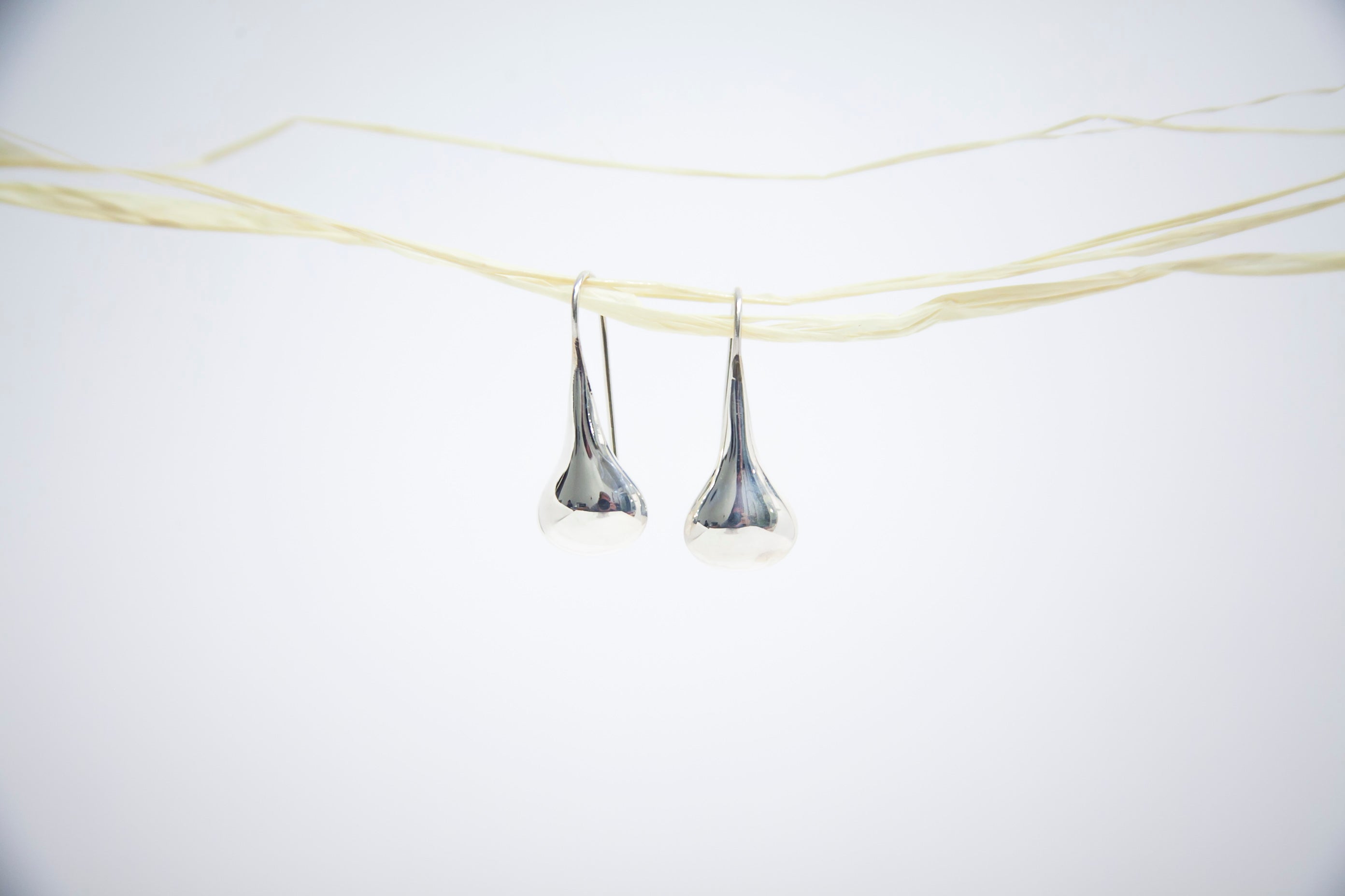 Silver earrings