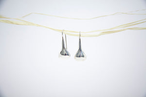 Silver earrings