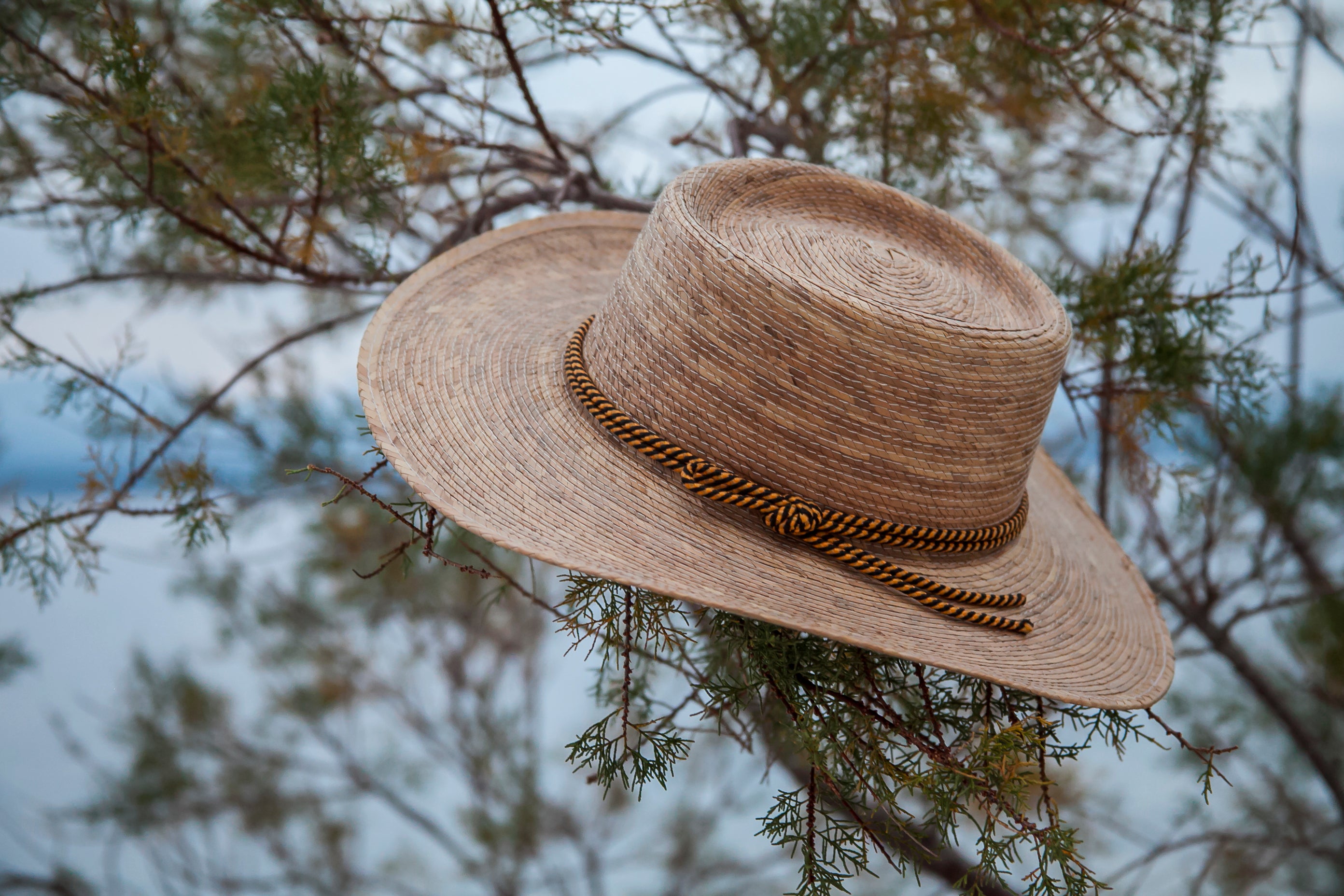 Cowboy Palm Leaf Hat