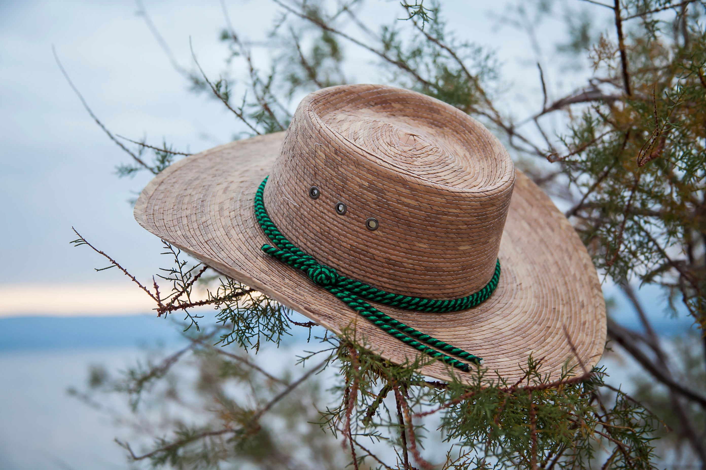 Cowboy Palm Leaf Hat