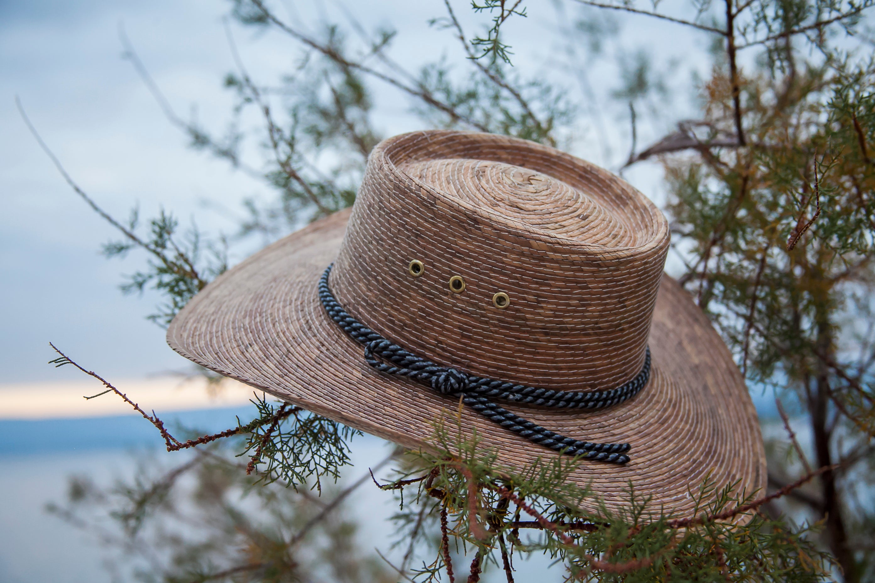 Cowboy Palm Leaf Hat