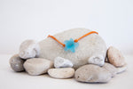 Load image into Gallery viewer, Starfish beach glass necklace
