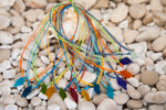 Load image into Gallery viewer, Conch shell beach glass necklace
