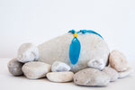 Load image into Gallery viewer, Pebble beach glass necklace
