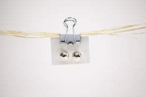 Silver earrings